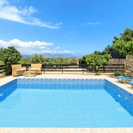 Aqua Mare With Heated Pool Villa Kournas